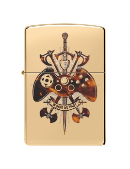 Zapaľovač Zippo 66004 Gamer Creed Design