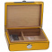 Humidor na cigary Lucca di Maggio oval yellow/carbon