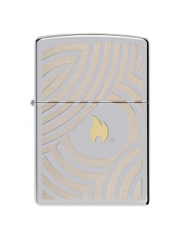 Zapaľovač Zippo 22112 Flame and Circles Design