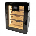 Skrinkový humidor Angelo Cabinet LED Carbon 60D