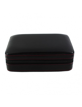 Cestovný humidor black 4D - set