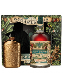 Rum Don Papa Baroko 40% 0,7 l + ploskačka