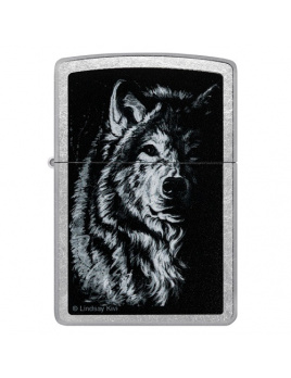 Zapaľovač Zippo 25661 Lindsay Kivi - Shadow Wolf