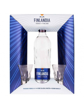 Vodka Finlandia 40 % 0,7 l + 2 poháriky