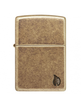 Zapaľovač Zippo 29006 Armor® Antique Brass Flame Design