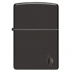 Zapaľovač Zippo 66045 Armor® High Polish Black Flame Design